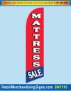 Swooper Feather Flag Only 11.5'x 2' Mattress Sale Windless